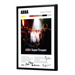 Abba "Super Trouper" album print