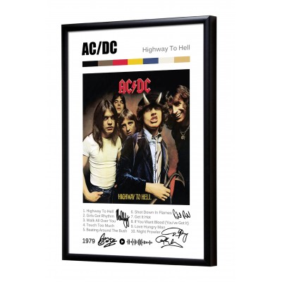 AC/DC "Highway to Hell" album print