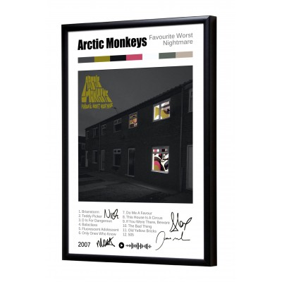 Arctic Monkeys "favourite Worst Nightmare" album print