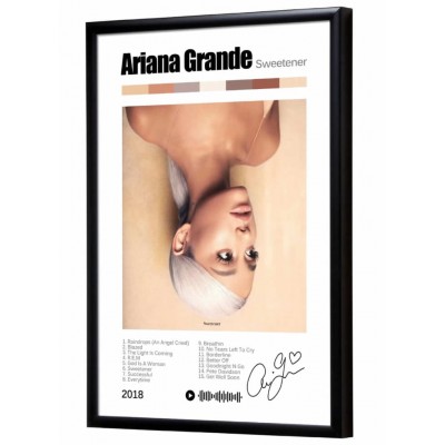 Ariana Grande "Sweetener" album print