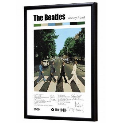 The Beatles "Abbey Road" album print