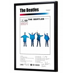 The Beatles "Help" album print