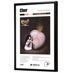 Cher "Heart of Stone" album print