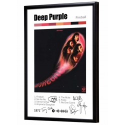 Deep Purple "Fireball" album print