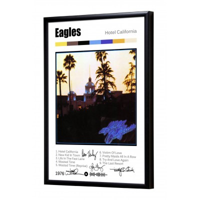 Eagles "Hotel Califonia" album print