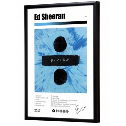 Ed Sheeran "Divide" album print