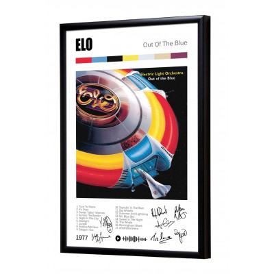 ELO "Out of the Blue" album print