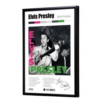 Elvis Presley "Elvis Presley" album print