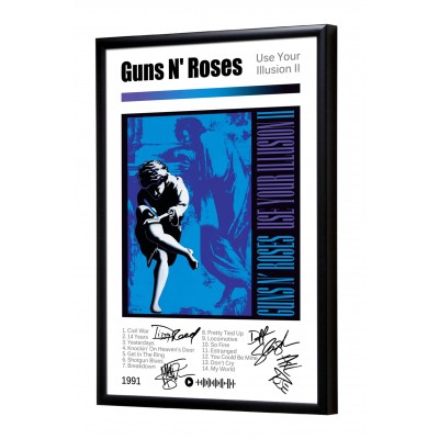 Guns n Roses "Use your Illusion II" album print