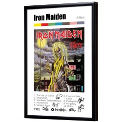 Iron Maiden "Killers" album print