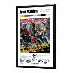 Iron Maiden "Number of the beast" album print