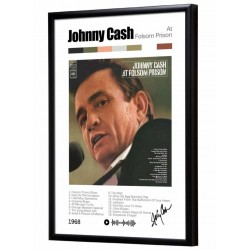 Johnny Cash "At Folsom Prison" album print