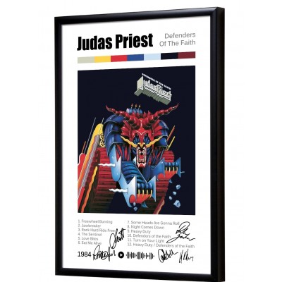 Judas Priest "defenders of the faith" album print