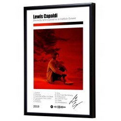 Lewis Capaldi "Divinely Uninspired" album print