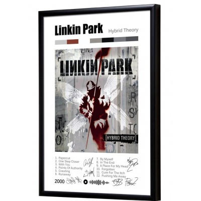 Linkin Park "hybrid Theory" album print