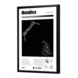 Metallica "Metallica" album print