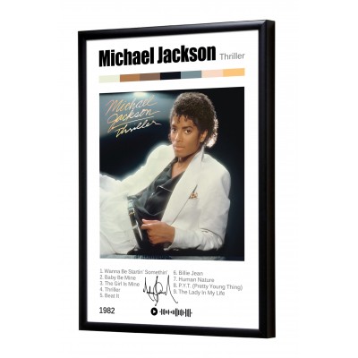 Michael Jackson "Thriller" album print