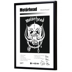 Motorhead "Motorhead" album print