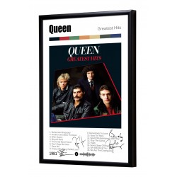 Queen "Greatest Hits" album print