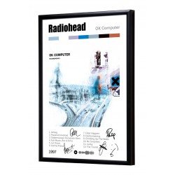 Radiohead "OK Computer" album print