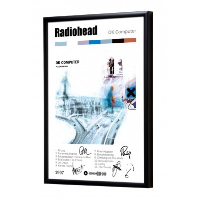 Radiohead "OK Computer" album print