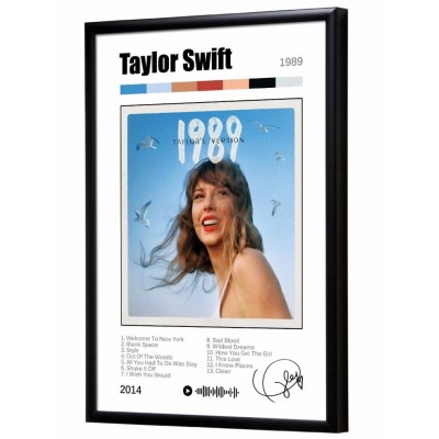 Taylor Swift "1989" album print