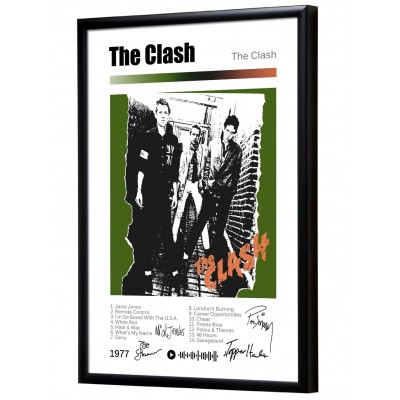 The Clash "The Clash" album print