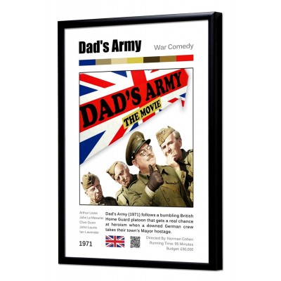 Dad's Army "war Comedy" album print