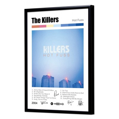 The Killers "hot Fuss" album print The Killers "hot Fuss" album print