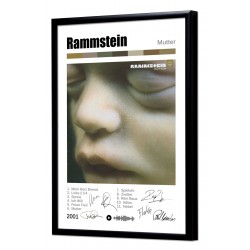 Rammstein "Mutter" album print