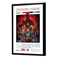 Stranger Things album print