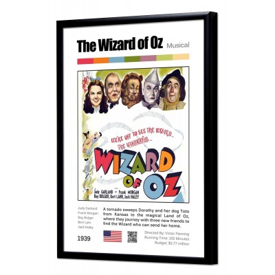 The Wizard of Oz "Musical" album print The Wizard of Oz "Musical" album print