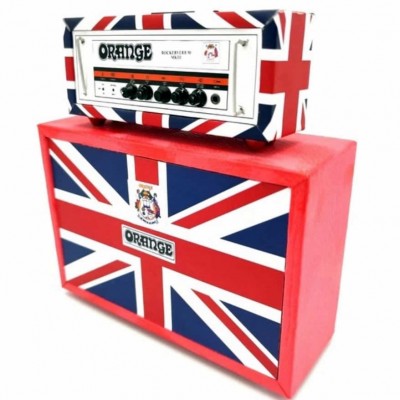 Orange union jack cab & head