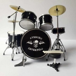 Avenged Sevenfold Miniature Drum kit