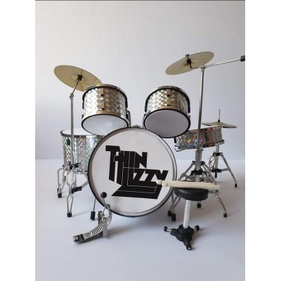 Thin Lizzy Miniature Drum kit