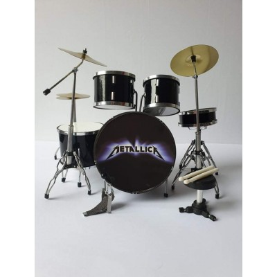 Metallica Miniature Drum kit