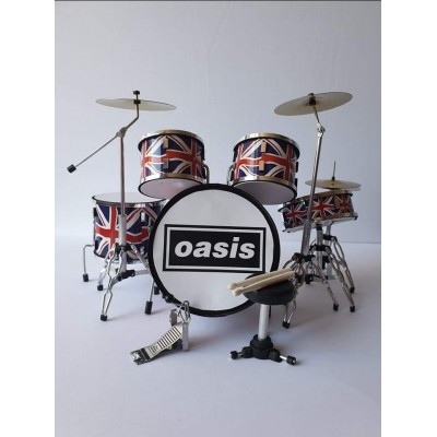 Oasis Miniature Drum kit - logo