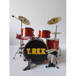 T Rex Miniature Drum kit logo