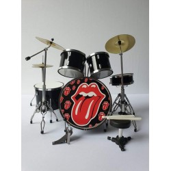 Rolling Stones Miniature Drum kit M Tongue