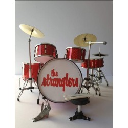 The Stranglers Miniature Drum kit