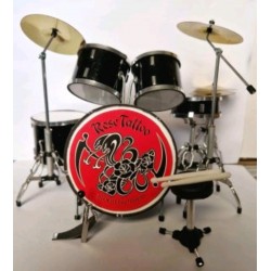 Rose Tattoo Miniature Drum kit