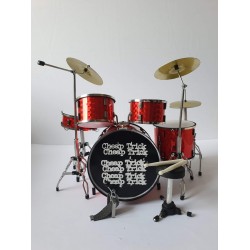 Cheap Trick Miniature Drum kit logo