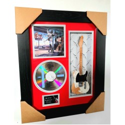 Jeff Beck Miniature 10" Guitar & CD/Sleeve Framed Presentation
