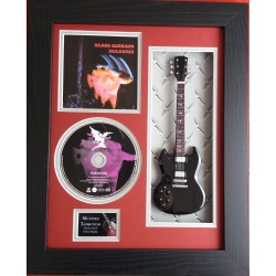 Black Sabbath Paranoid Miniature 10" Guitar & CD/Sleeve Framed Presentation