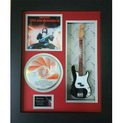 Thin Lizzy Live Miniature 10" Guitar & CD/Sleeve Framed Presentation