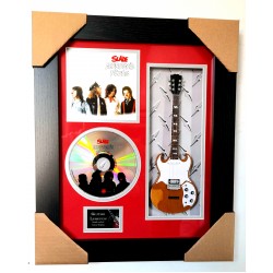 Slade Nobody's Fools Guitar & CD/Sleeve Framed Presentation