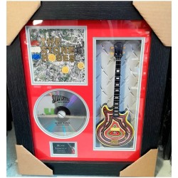 STONE ROSES Miniature 10" Guitar & CD/Sleeve Framed Presentation