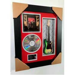 Stranglers (The) Miniature 10" Guitar & CD/Sleeve Framed Presentation