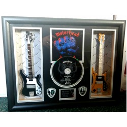 Motorhead Iron Fist Double Mini Guitar, CD & Plectrum Presentation 