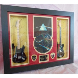 Pink Floyd DSOM Double Mini Guitar, CD & Plectrum Presentation 